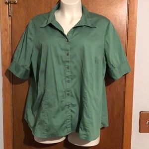 Green Lane Bryant blouse